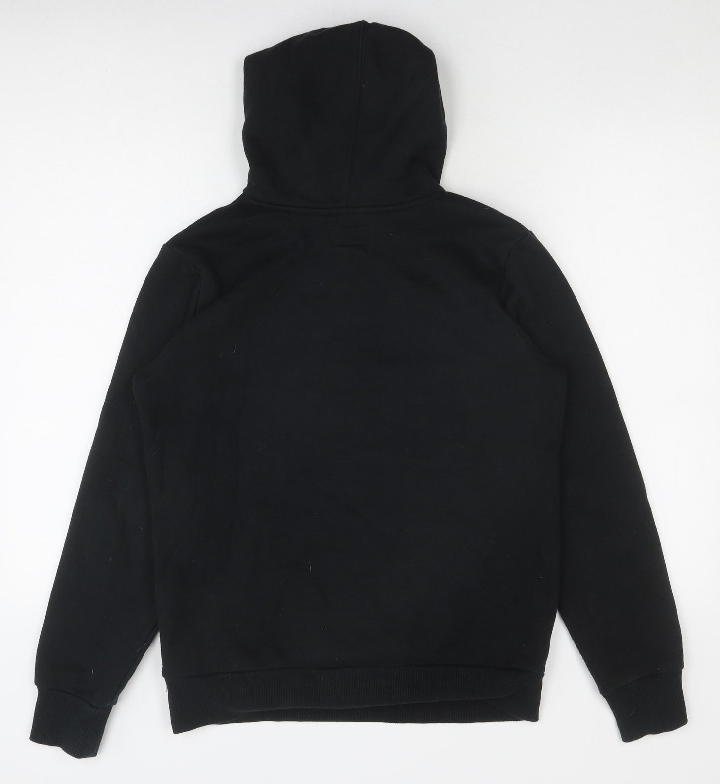 Converse Boys Black XL Pullover Hoodie with Logo