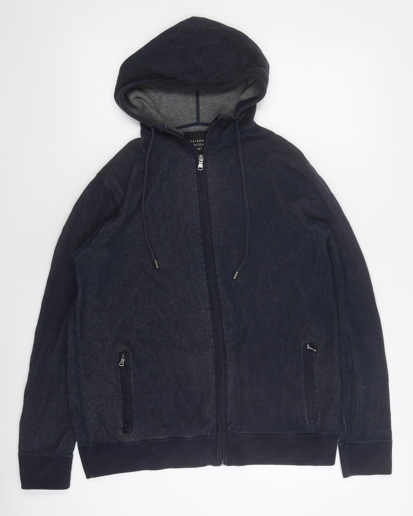 Maison Cinqcent Men's Black Hooded Jacket M