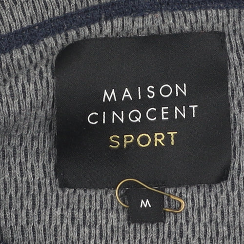 Maison Cinqcent Men's Black Hooded Jacket M