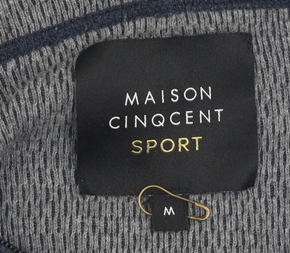 Maison Cinqcent Men's Black Hooded Jacket M