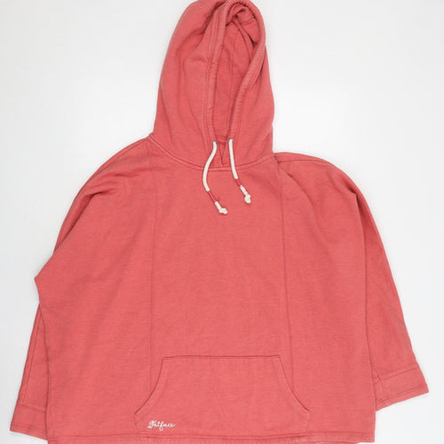 FatFace Men’s Pink Pullover Hoodie M Classic Style