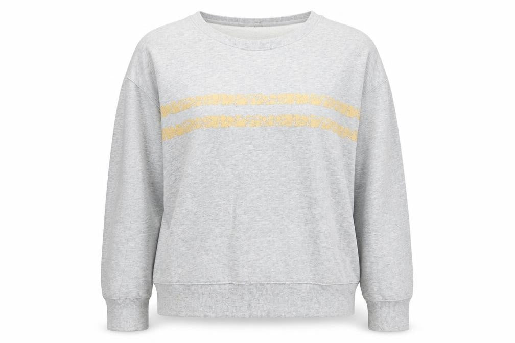 Hush Women's Grey Pullover Sweatshirt L