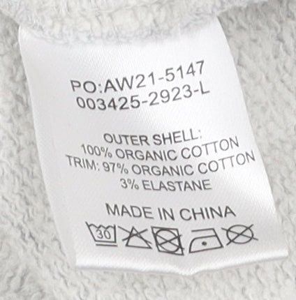 Hush Women's Grey Pullover Sweatshirt L