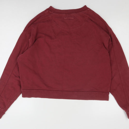 Levi's Red Unisex Crew Neck Sweatshirt Size S