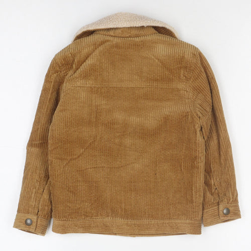 Marks & Spencer Boys Brown Corduroy Jacket 4-5 Years