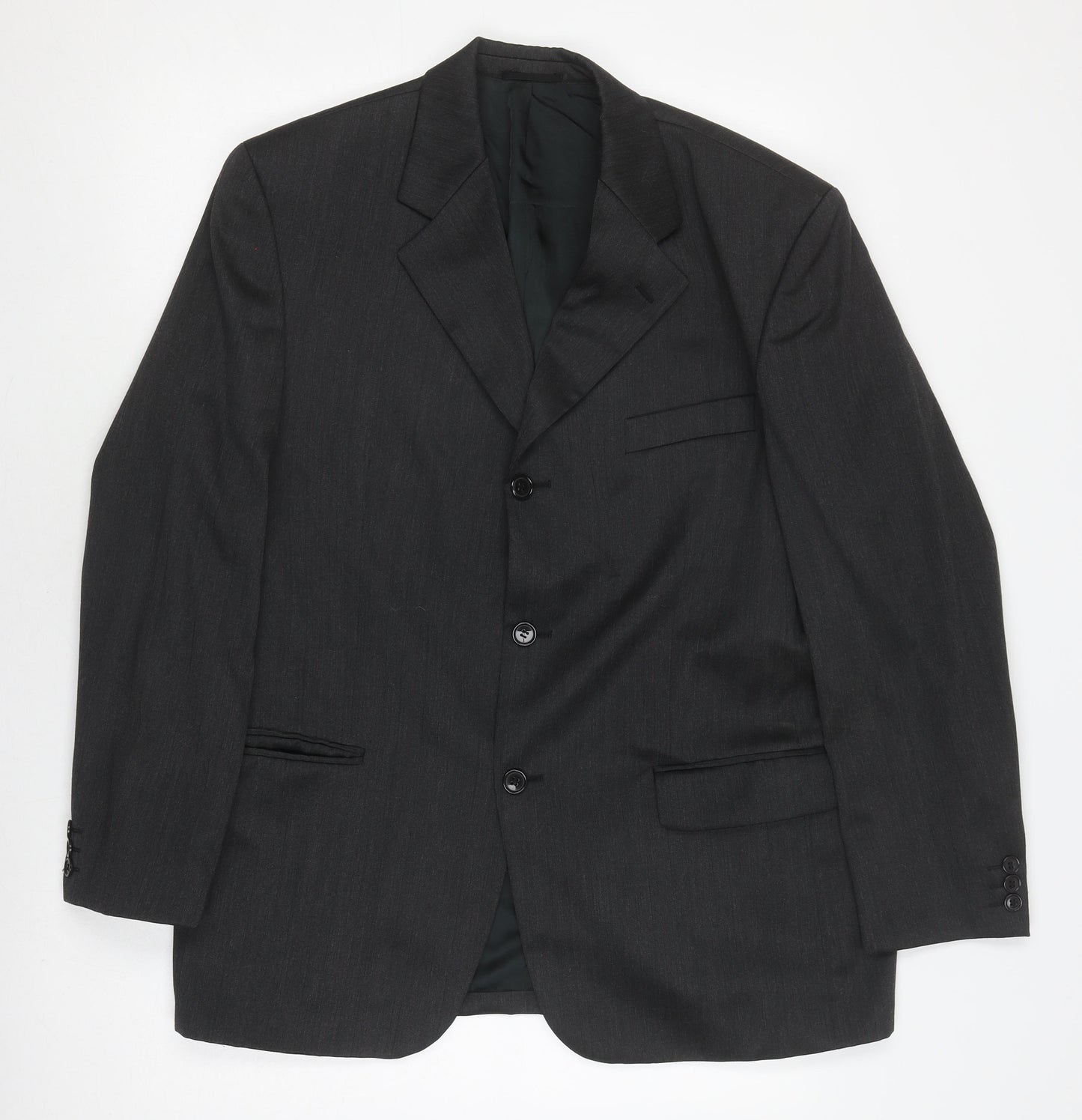 Horne Brothers Men's Black 42S Blazer, Classic Suit Jacket