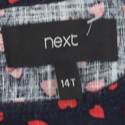 Next Women's Black & Red Sheath Dress, Size 14