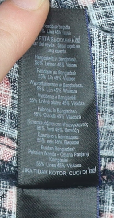 Next Women's Black & Red Sheath Dress, Size 14