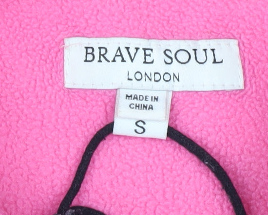 Brave Soul Women's Pink Pullover Sweatshirt - Size S