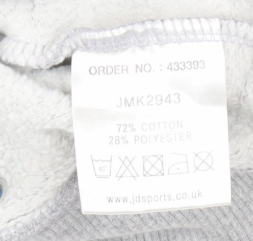 McKenzie Men's Grey Full Zip Hoodie XL