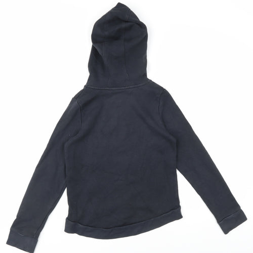 Under Armour Boys Black Full Zip Hoodie M