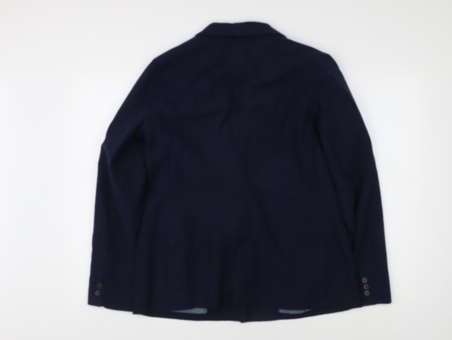 GAP Women's Blue Suit Jacket Size 14