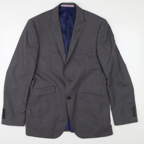 Marks and Spencer Grey Blazer, 38R Men's Business Wear