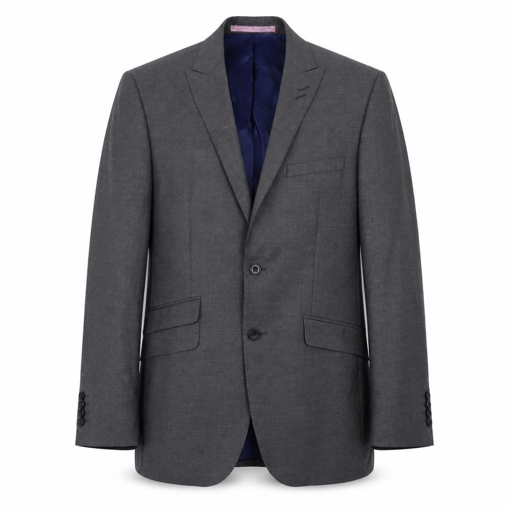 Front view of Marks & Spencer Grey Blazer, 38R Men's Business Wear