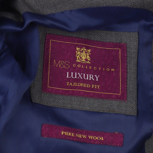 Marks and Spencer Grey Blazer, 38R Men's Business Wear