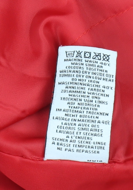 Mini Boden Girls Polka Dot Velvet Coat, Size 11-12, Multicoloured