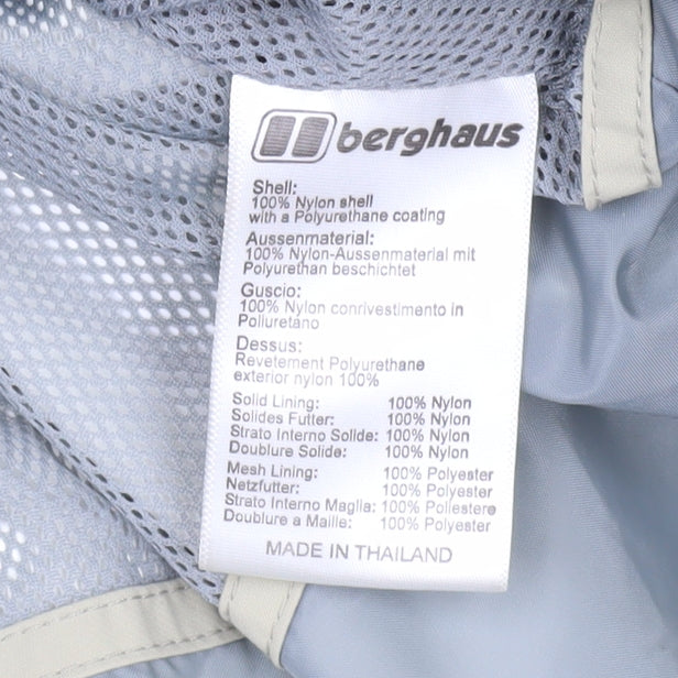 Berghaus Men's Beige Blue XL Waterproof Anorak Jacket