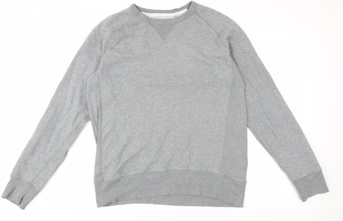 Gap Men's Grey Long Sleeve Casual Top Size L