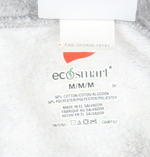 Disney Unisex Grey Pullover Hoodie Mickey Mouse M