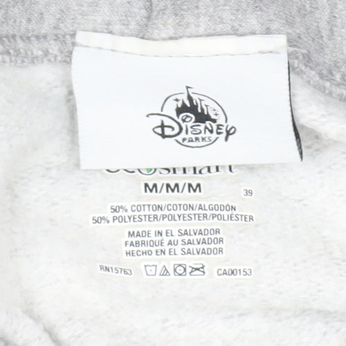 Disney Unisex Grey Pullover Hoodie Mickey Mouse M