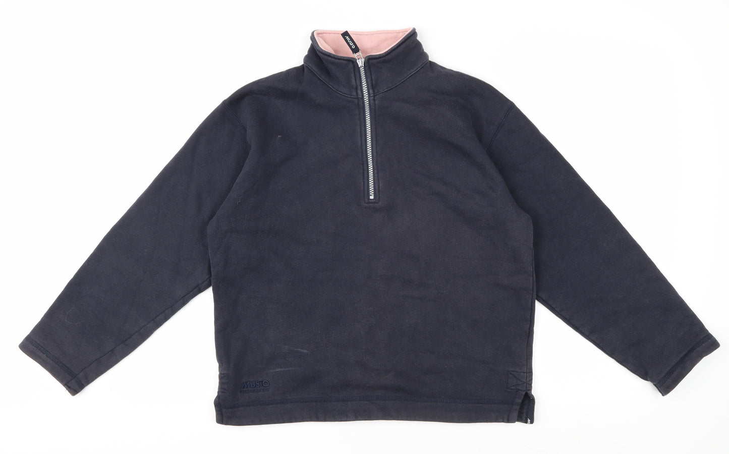 Musto Unisex Black Pullover Sweatshirt One Size