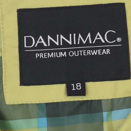 Dannimac Women's Green Basic Jacket Size 18