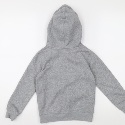 Nike Boys Grey Pullover Hoodie, Size 5 Years
