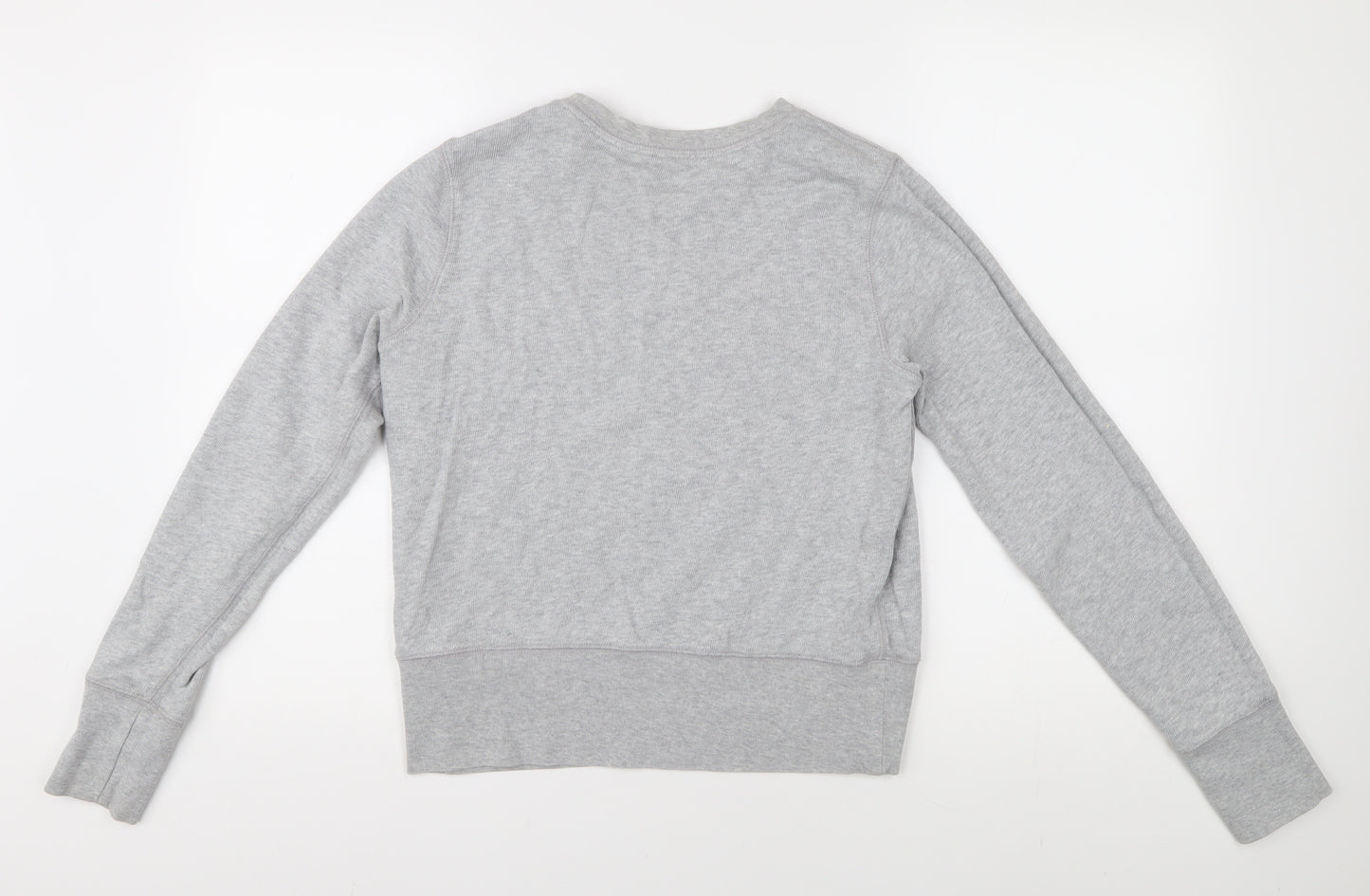 Gap Women’s Grey Jersey Crew Neck T-Shirt M