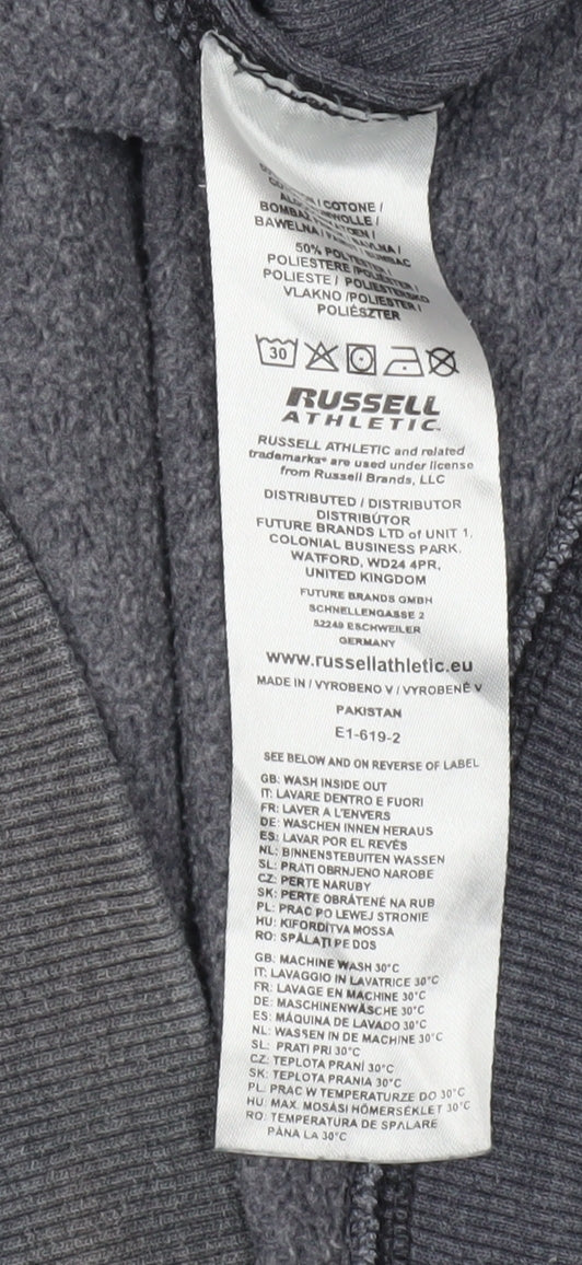 Russell Athletic Men's Grey XL Pullover Hoodie