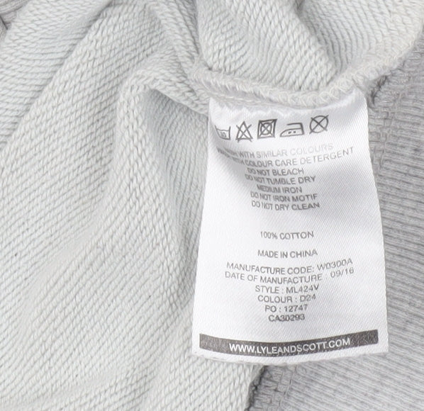 Lyle & Scott Grey Men's XL Pullover Sweatshirt