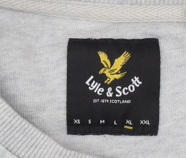 Lyle & Scott Grey Men's XL Pullover Sweatshirt