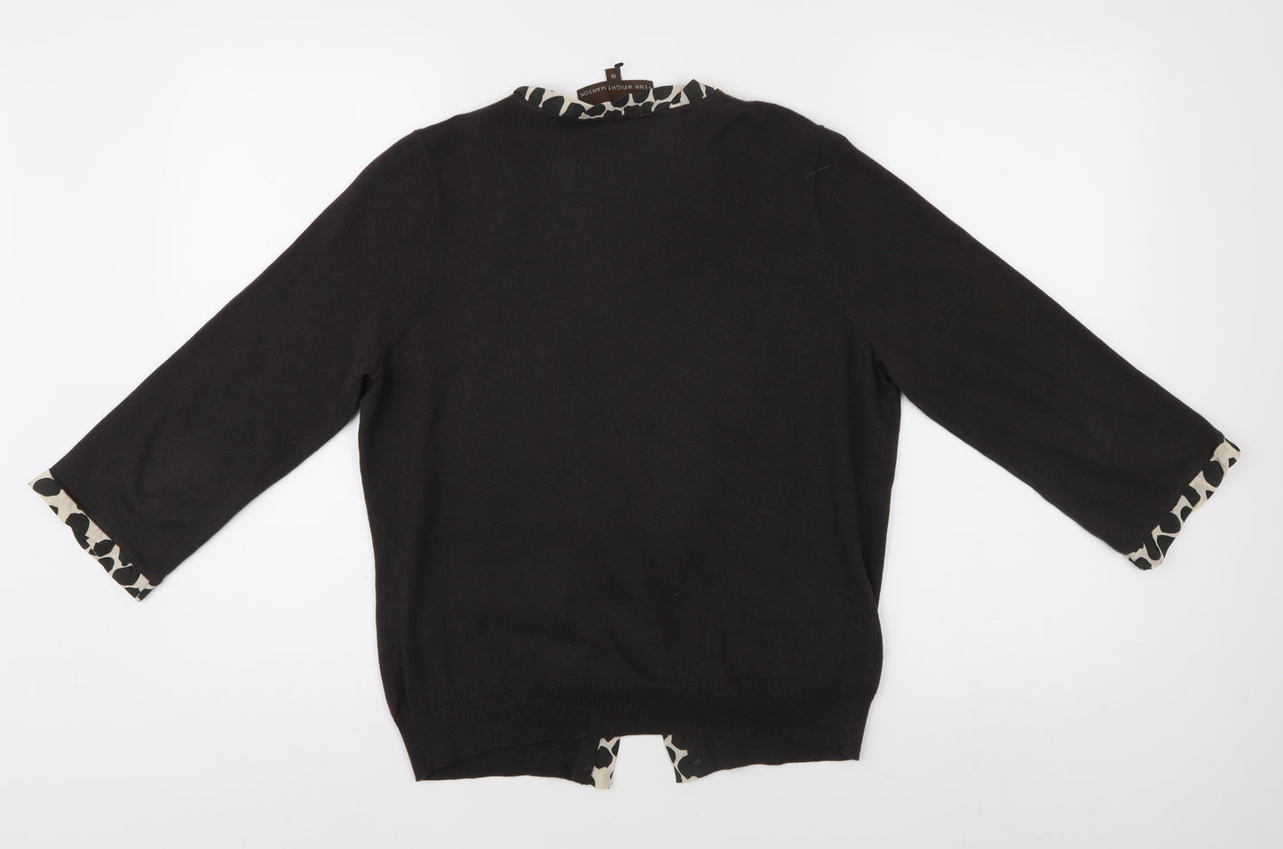 Fenn Wright Manson Women’s Black Cardigan Size 14