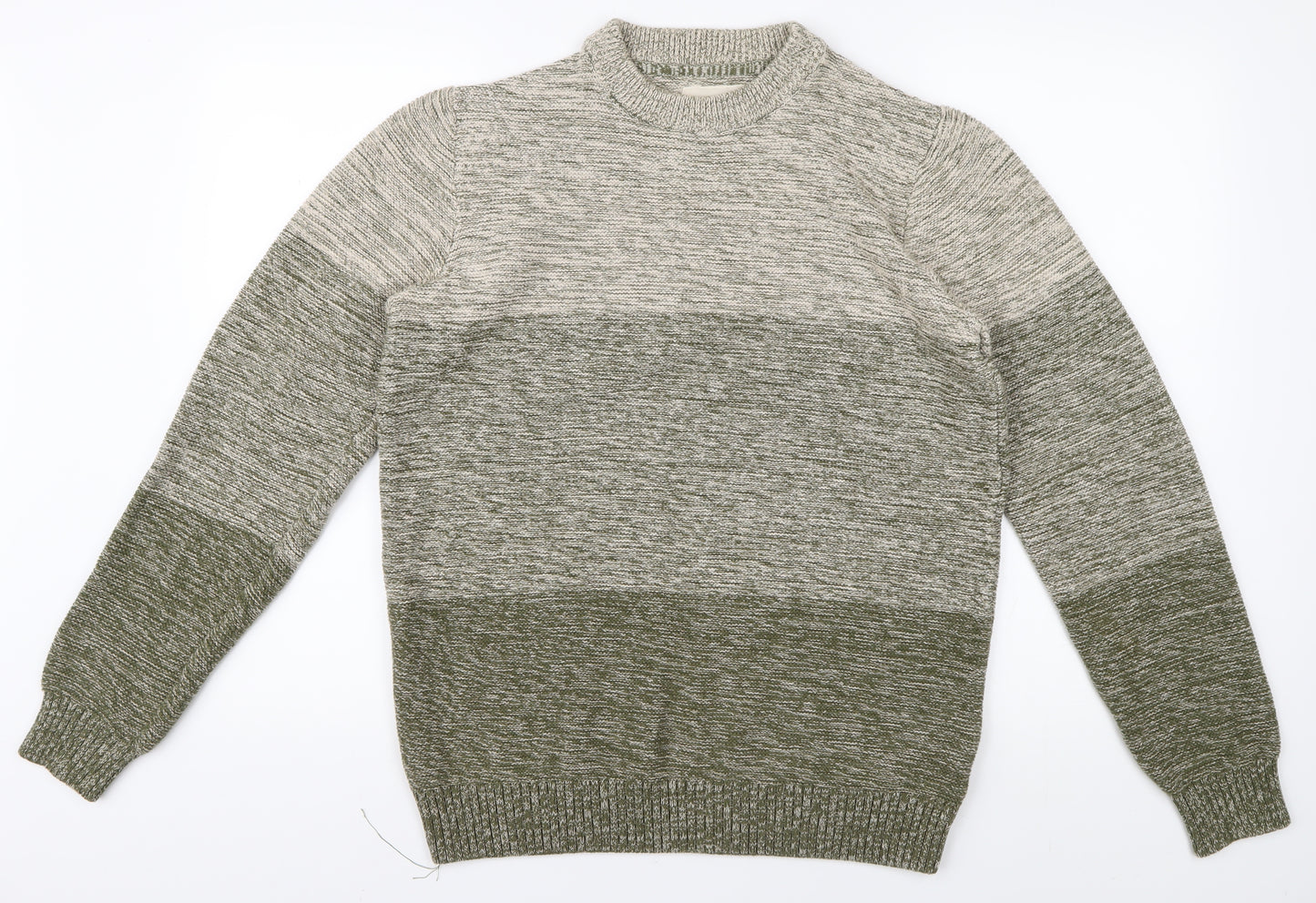 Folk Women's Multicoloured Mock Neck Pullover Jumper Size 10