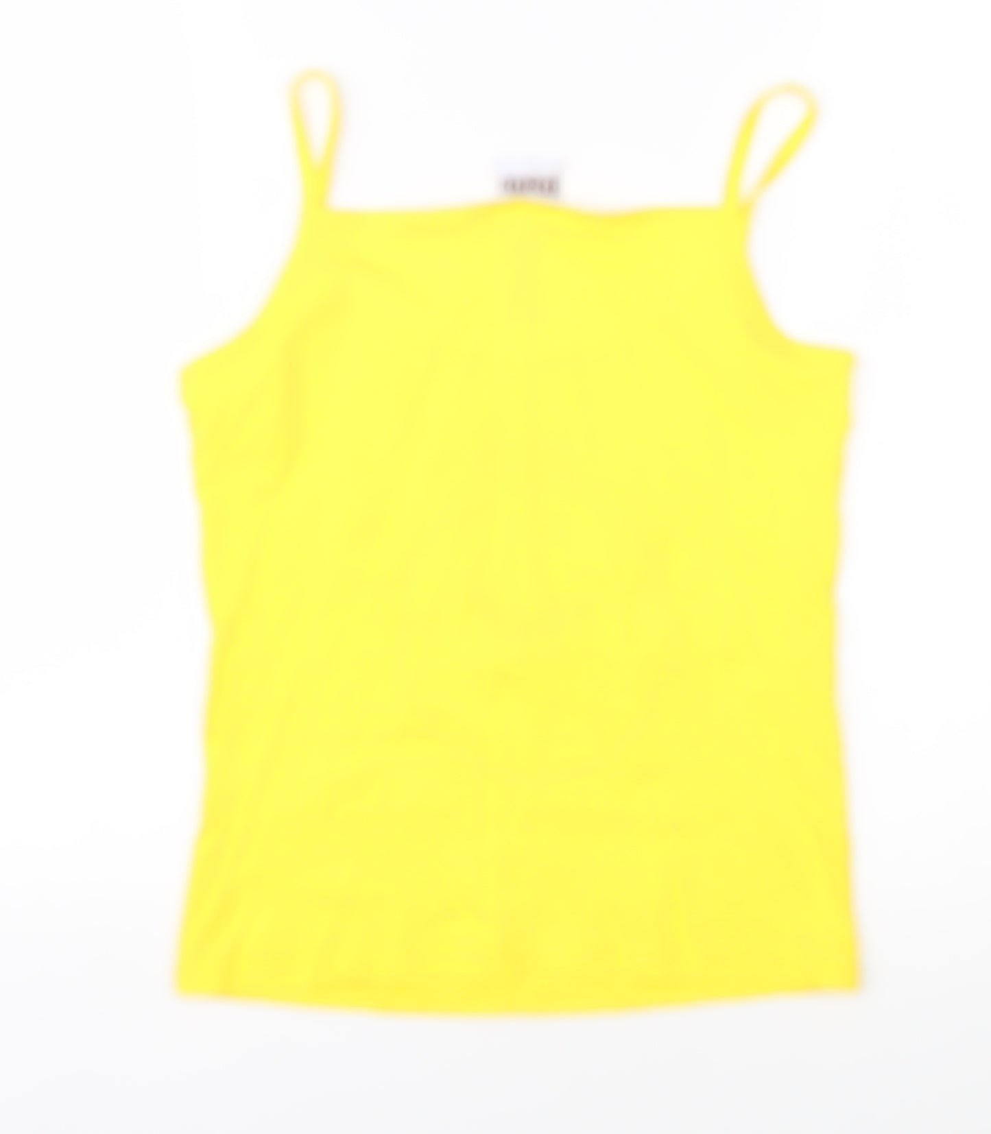 M&M's Women's Yellow Camisole Tank Top L