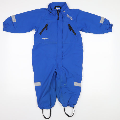 Reflex Boys Blue Waterproof Sweatsuit, Size 3 Years
