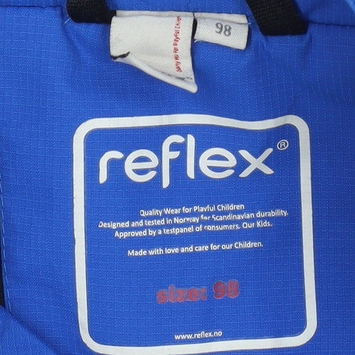 Reflex Boys Blue Waterproof Sweatsuit, Size 3 Years