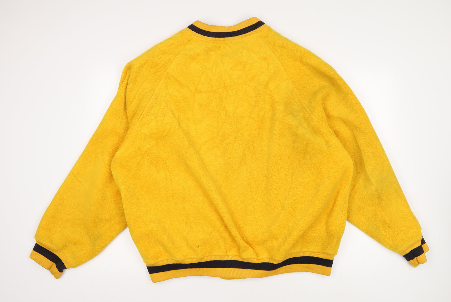 Woods & Woods Yellow Varsity Jacket XL, Unisex