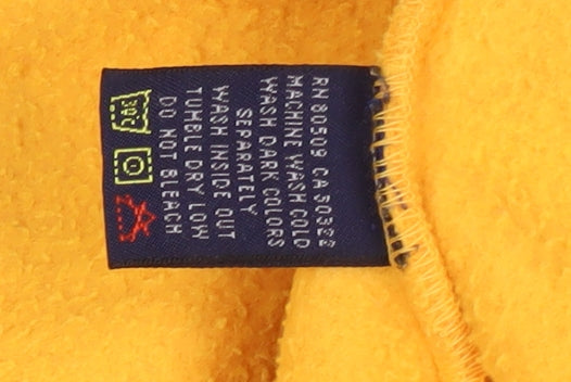 Woods & Woods Yellow Varsity Jacket XL, Unisex