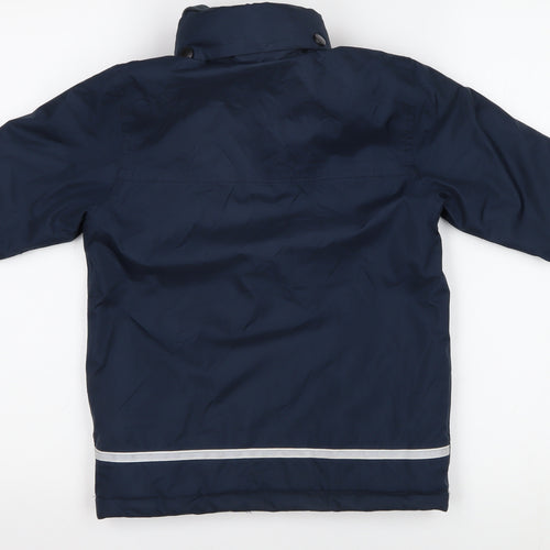 Hill & Woods Boys Blue Puffer Jacket XS Winter Coat