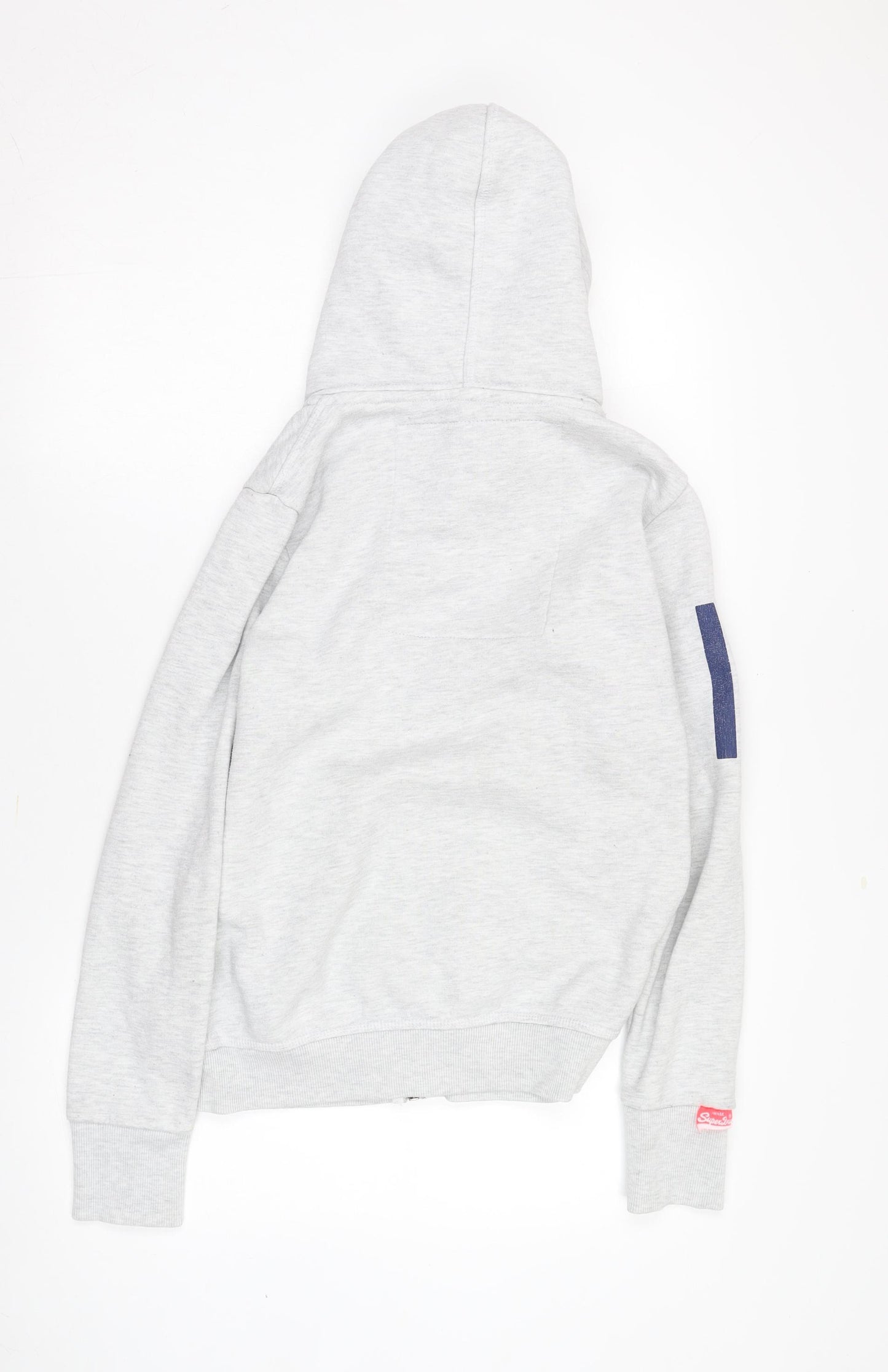 Superdry Men's Grey Hooded Jacket M Casual Style