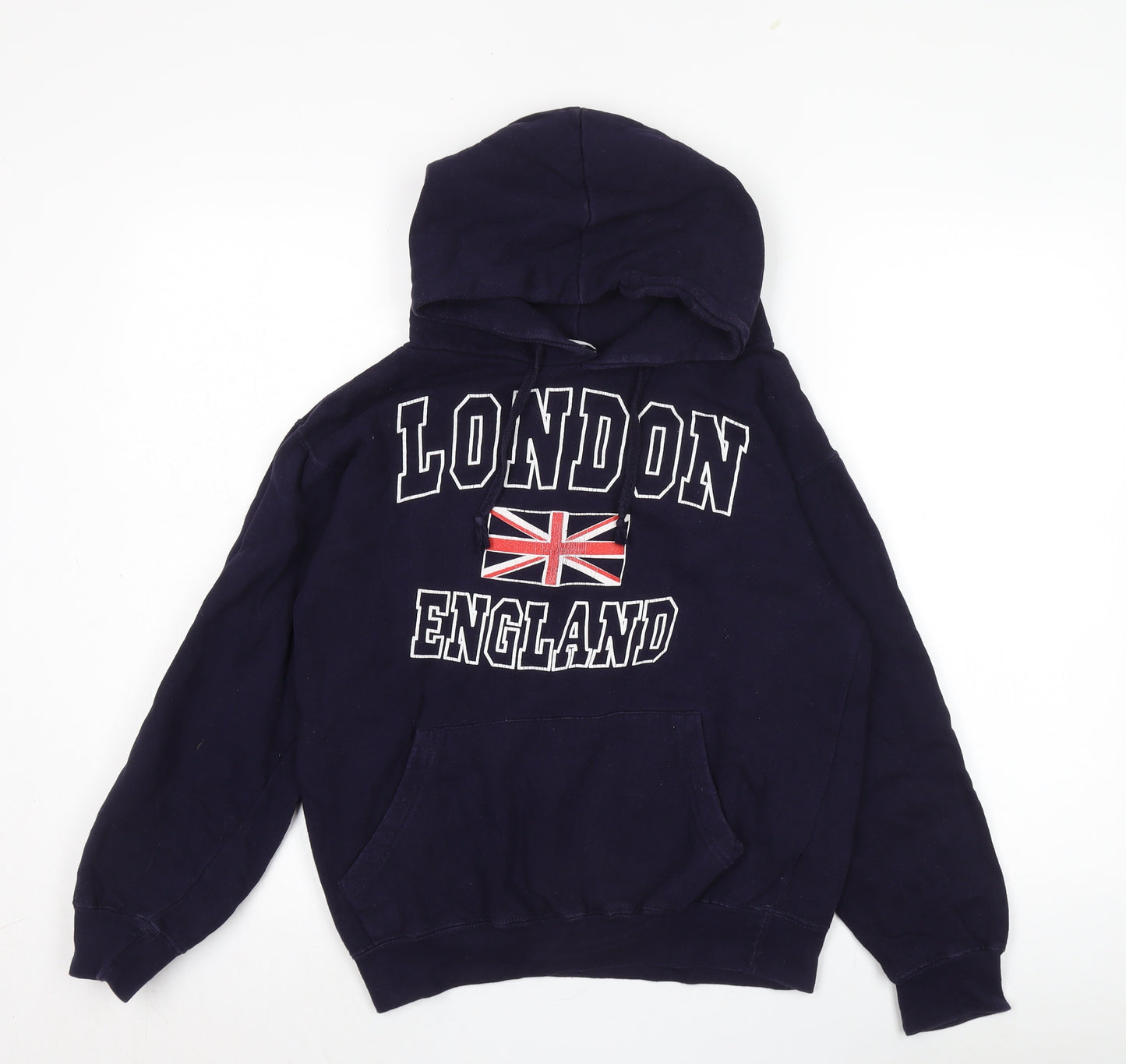 Sports Club Women's Navy Hoodie XS - London England Graphic