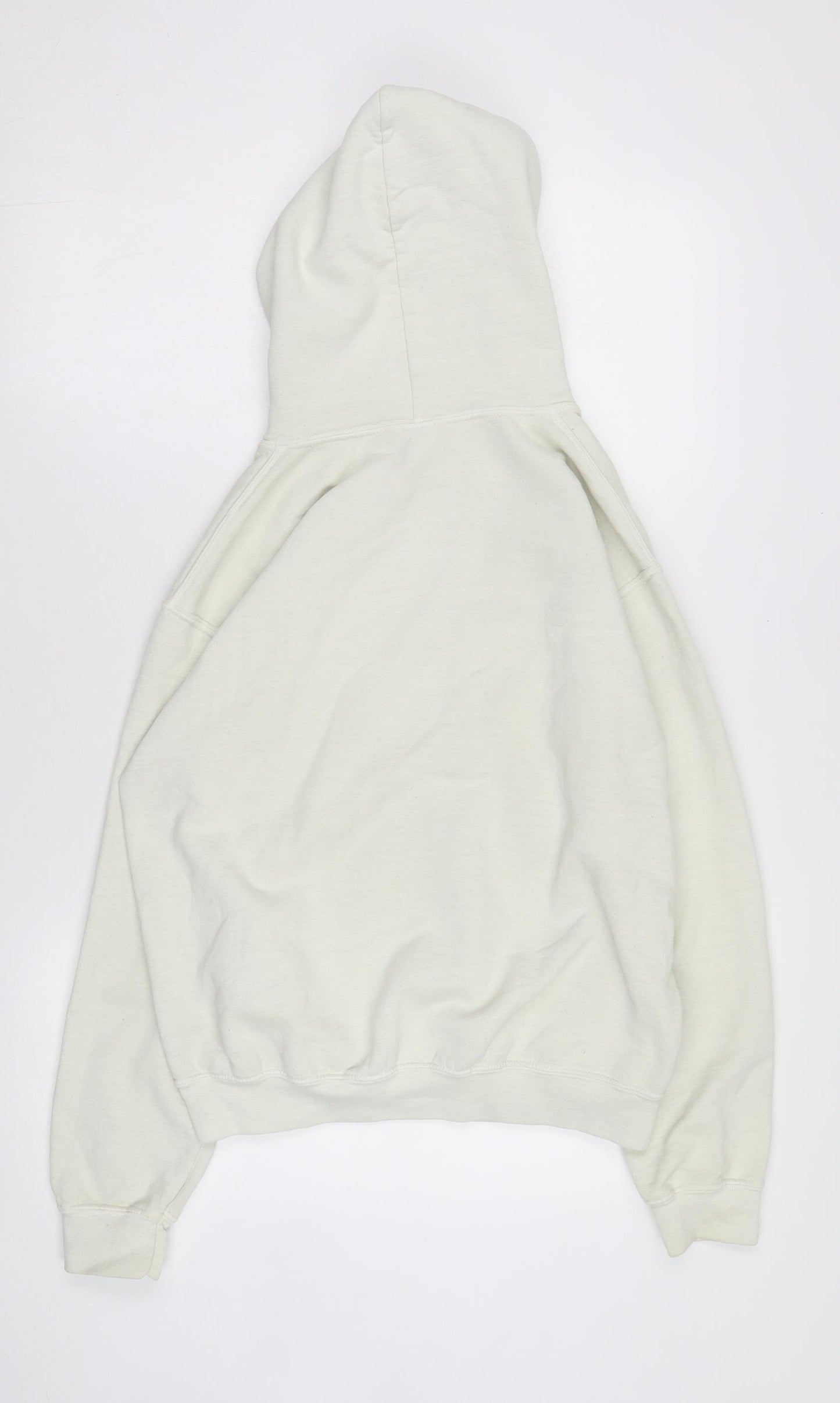 iets frans... Unisex Ivory Pullover Hoodie in M