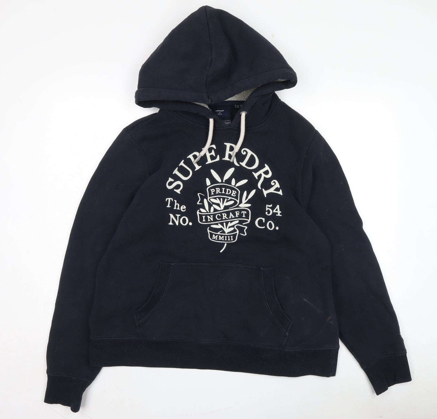 Superdry Women's Black Pullover Hoodie Size 18