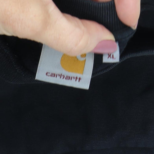 Carhartt Men's Black XL Pullover Sweatshirt Knit