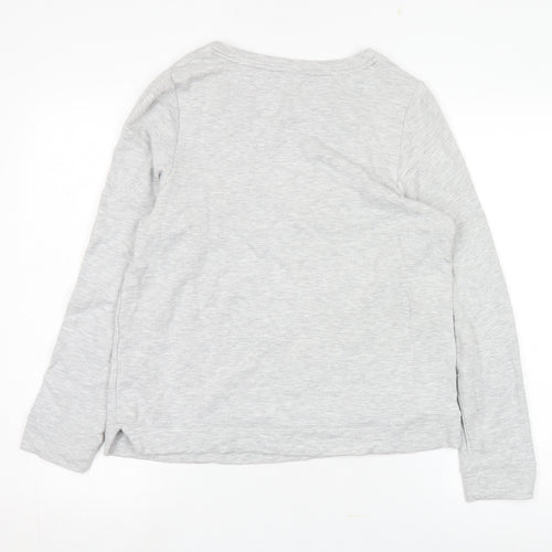 Oasis Grey Flamingo Sweatshirt Women S Pullover Casual