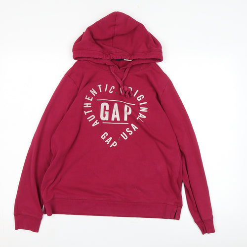 GAP Women's Red Pullover Hoodie, Medium
