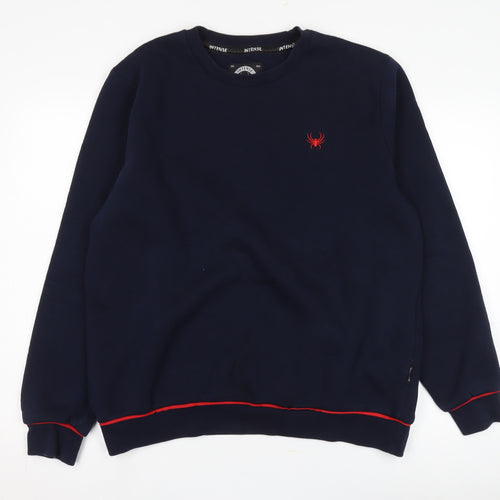 Intense Men's Blue Pullover Sweatshirt 2XL Long Sleeve