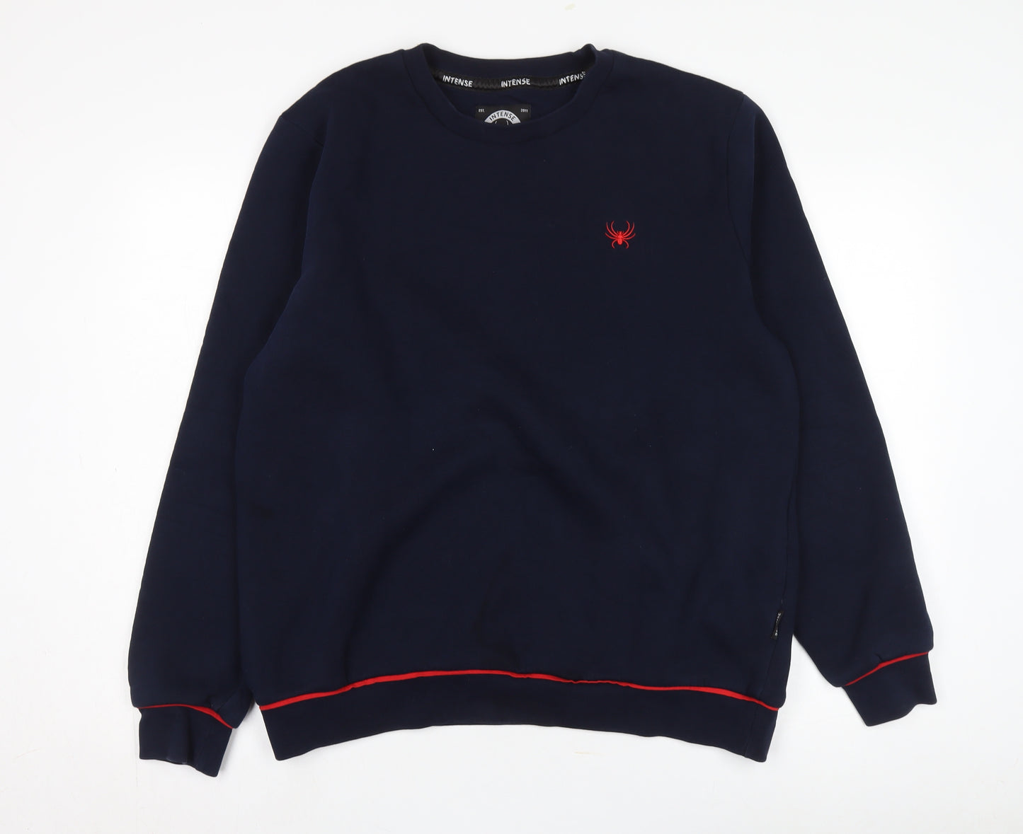 Intense Men's Blue Pullover Sweatshirt 2XL Long Sleeve