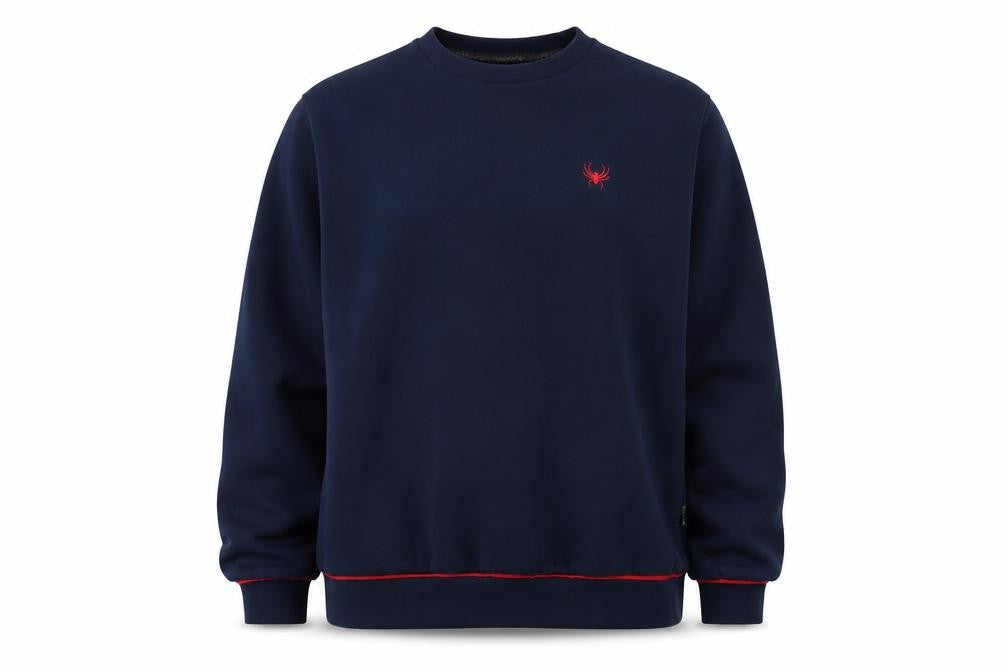 Front view of Intense Men's Blue Pullover Sweatshirt 2XL Long Sleeve