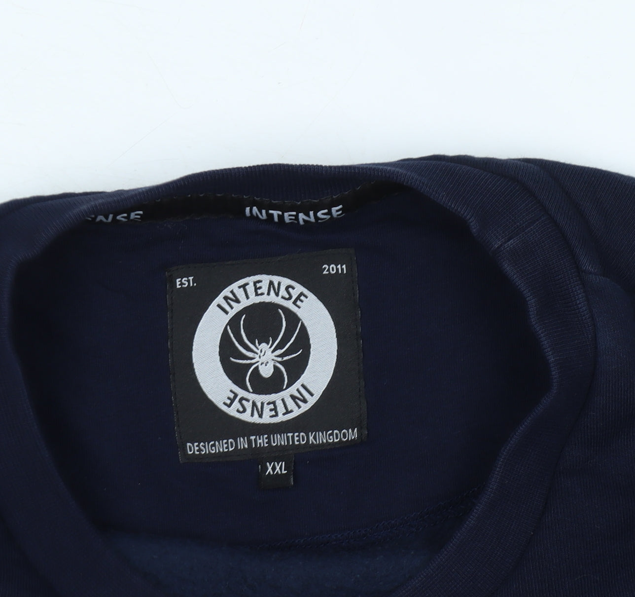 Intense Men's Blue Pullover Sweatshirt 2XL Long Sleeve